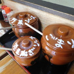 とんかつ亭有家 - ソースは3種