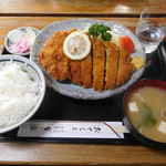 わらじとんかつ￥1100-