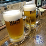 たん焼専門店 高甲 - モルツ　生