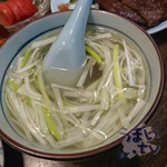 たん焼専門店 高甲 - テールスープ