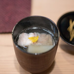 うを徳 - 2017.12 京都淀大根と八幡浜白川甘鯛のお椀