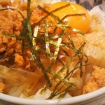 Tenka Torimasu - 卵ご飯のアップ(黄身だけで白身がない‼️)