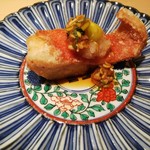 寿しの吉乃 - 金目鯛竜田揚げ