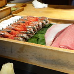 乙女寿司 - タネ箱