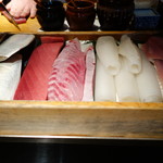 乙女寿司 - タネ箱