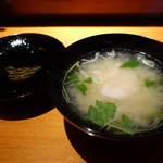 乙女寿司 - お味噌汁