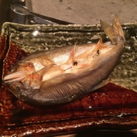 柳家 - こちらも鮎。干物にされており旨味が凝縮。