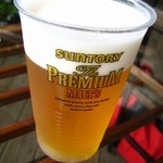 NARAYA CAFE - 泡がきめ細かい！カフェなのにビールもおいしいですよー♪