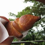 NARAYA CAFE - スープセットのブレッドです！もちっとしてておいしい♪