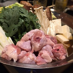 炭火焼鳥あずま - 鶏鍋