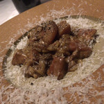 フレッシュポルチーニ茸のリゾット