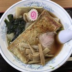 福ちゃんの店 - 川幅キョーザラーメン800円