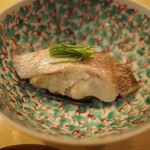 太平寿し - 喉黒の蒸し寿司