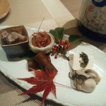 日本料理 古今 はなれ - おつまみセット