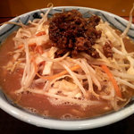 丹行味素 超辺鄙　北新横浜本店 - 焦がし味噌麺、750円