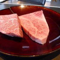 米澤牛DINING べこや - フィレ 100gとサーロイン 150g