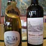 華都飯店 - 白ワインと赤ワイン　前もってお店に依頼