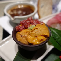 個室 和牛焼肉 吟 難波店 - ☆尾崎牛漬け＆雲丹丼(#^.^#)☆