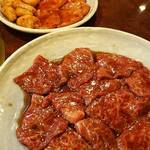 肉料理 大森 - 手前側ロース