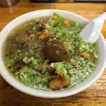 ラーメン ミンミン - 「塩半々・油少なめ・麺硬め」（1180円）