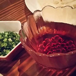 ヴィマーナ - 2017.12.2  半田そうめんの、つゆとネギ☆