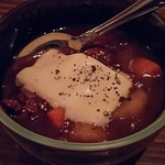 ヴィマーナ - 2017.12.10  お通しの、ビーフシチュー☆