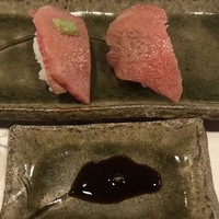 特選近江牛レストラン ティファニー - 近江牛握り
