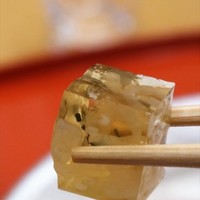 京懐石 美濃吉 竹茂楼 ホテル阪急インターナショナル店 - フグ皮の煮凝り