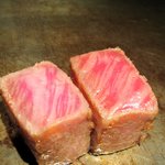 ニューオークラ - キレイにさしの入ったお肉