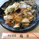 龍宮 - やきそば700円