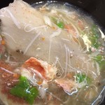 うを徳 - 京都海老芋と兵庫津居山セイコ蟹のお椀接写