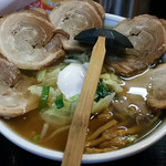 Ramen No Hashimoto - 2017.12.10  【醤油野菜チャーシューめん】＋【温玉】 1300円＋100円