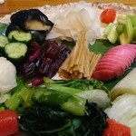 露石 - 香の物盛り合わせ