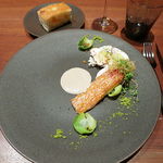 アジル - 金目鯛のポワレ 発酵マッシュルームのソース