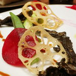 アジル - 蝦夷鹿のロースト 赤ワインのソース