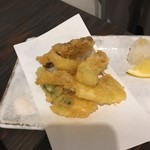 CAZI CAFE - イカ天ぷら