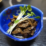 藤福 - セットの鶏肝煮