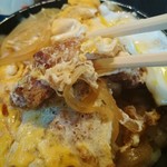 気賀亭 - かつ丼定食＝1000円