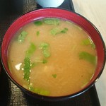 気賀亭 - 味噌汁も旨い！