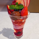 資生堂パーラー - クリスマス・ルージュパフェ