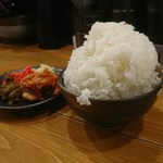 豚骨ラーメンとまぜそば 池めん - このご飯でも美味しくいただけることができるよう育ってよかった