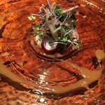 THE SAILING BAR - 水蛸の炙りと雲丹と雲丹ソース