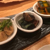 京都石塀小路豆ちゃ 日本橋 - 同店の看板商品のおばんさい。しっかりと出汁が染み渡っています。