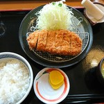 とんかつかつきち - 駒ヶ岳 厚切りロースカツ定食