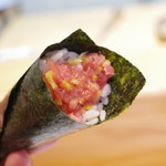 Sushi Arata - トロタク手巻き