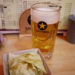 やきとり とり志 - 生ビール～☆