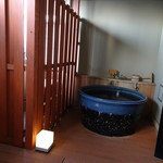 Nihon Ryouri Isegin - 露天風呂　反対側にソファーが有ります