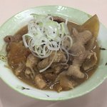 あじ平 - もつ盛（小）390円