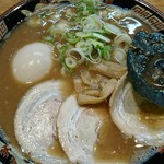 とんこつらぁ麺 松もと - とんこつ+味タマ♪