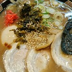 とんこつらぁ麺 松もと - モリモリ～♪(´ω｀)